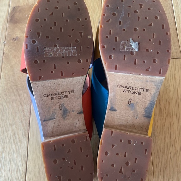 Charlotte Stone Amos low heeled clog sandals - Picture 7 of 10